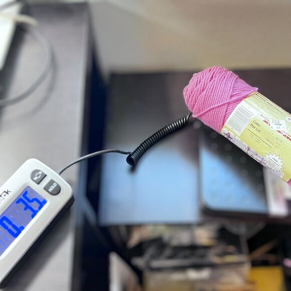 Natura Sayelle Yarn Light Rose Pink Lot of 4 Skeins 4 Ply Worsted Acrylic - Picture 10 of 10